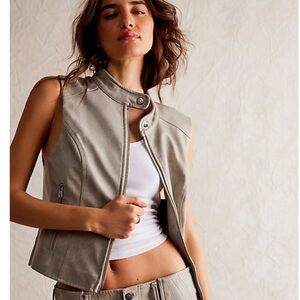 We The Free Gray Vest
